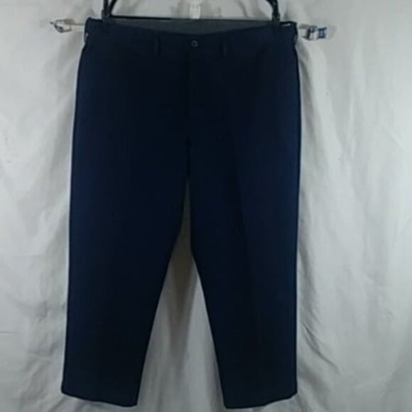 Lands' End Other - Lands' End Pants Men's Dark Blue Dressy Straight Leg 100%Cotton Size 42